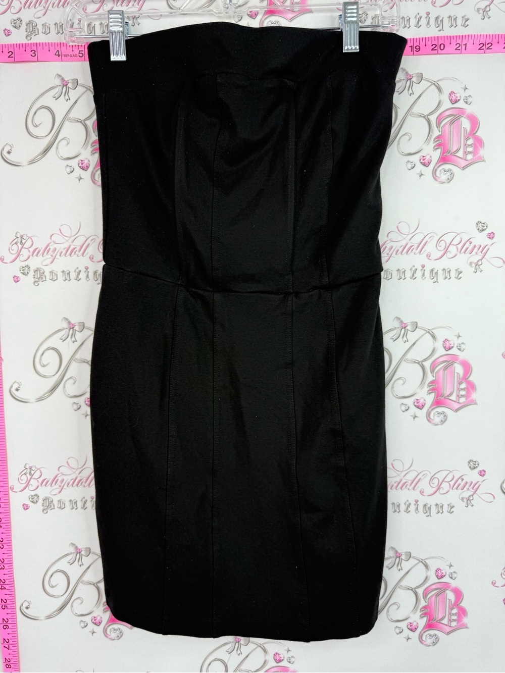 Perfect stranger dress Classic Strapless Black Sheath Dress